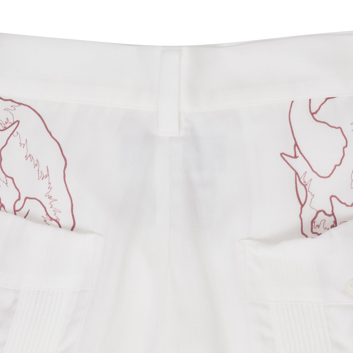 White 56 Tattoo Studio Cuba Shorts