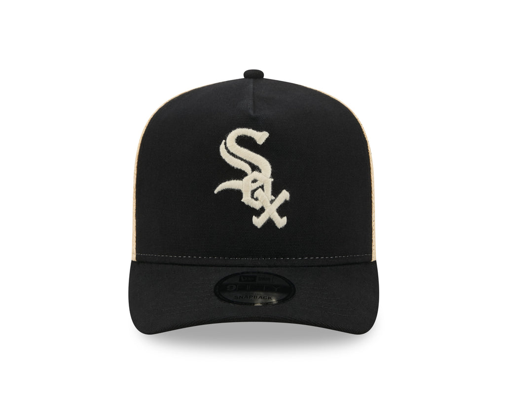 New Era 950 A Frame Chicago White Sox Grained Snapback Hat
