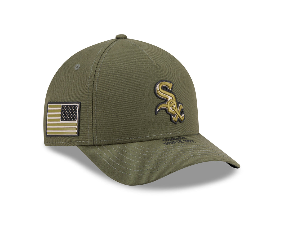 New Era 940 M Crown Chicago White Sox MLB26 Armed Forces Day Snapback Hat