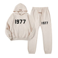 1977 Hoodie / Pants / Set - Beige
