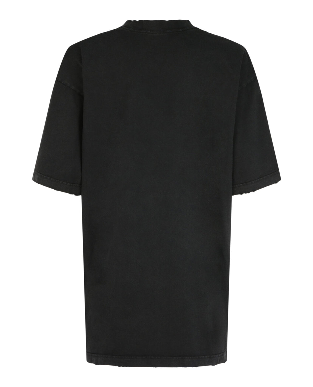 Balenciaga Womens Oversized College Logo T-Shirt