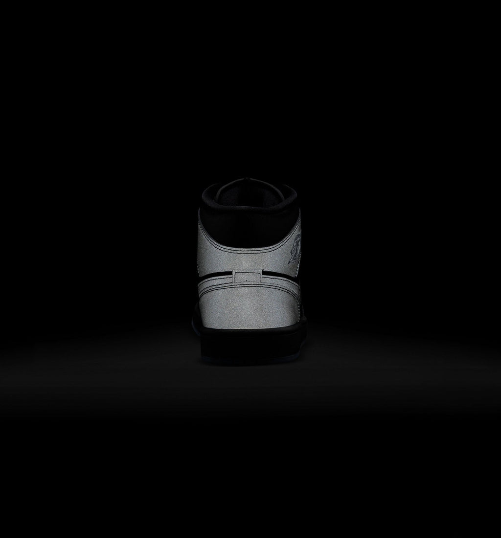 Air Jordan 1 Mid SE “Black Grey” Men's Lifestyle Shoes