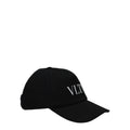Valentino Garavani Black Cotton Baseball Cap