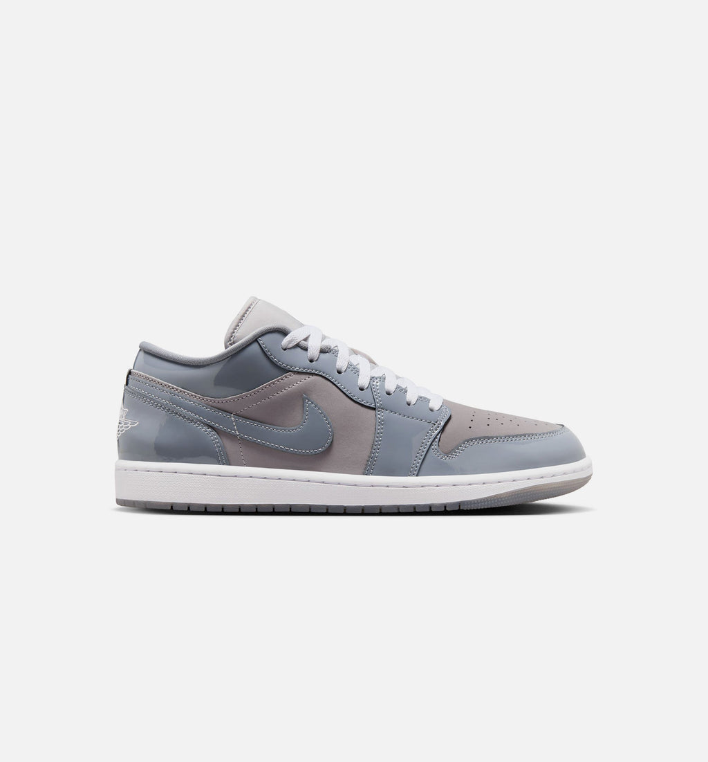 Air Jordan 1 Low Mens Lifestyle Shoe - Medium Grey/White/Cool Grey