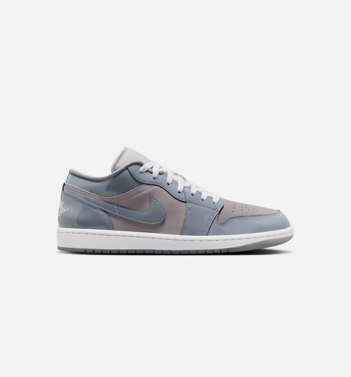 Air Jordan 1 Low Mens Lifestyle Shoe - Medium Grey/White/Cool Grey