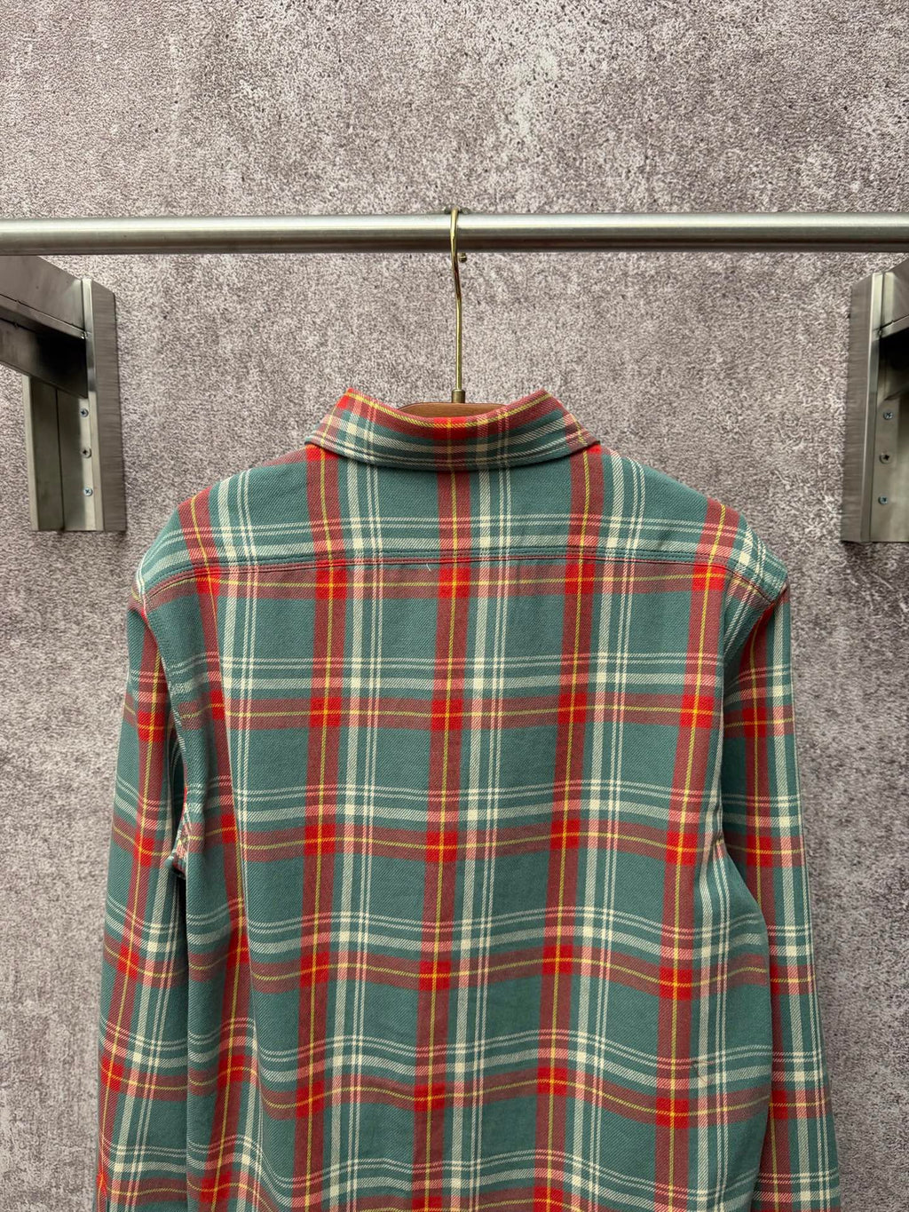 Ralph Lauren Men's Plaid Flannel Long‑Sleeve Button‑Down Shirt