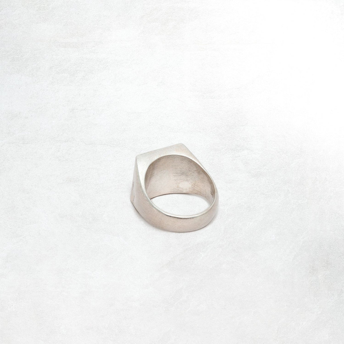 Heresy Palm Ring: Oxidised Silver