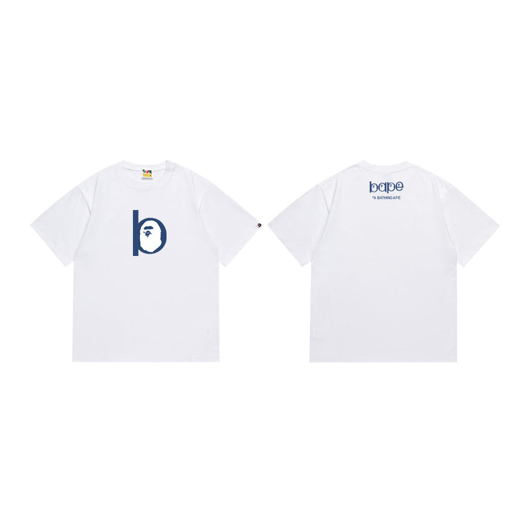 Bape Camo Ape‑Head Graphic Oversized Tee Streetwear Unisex
