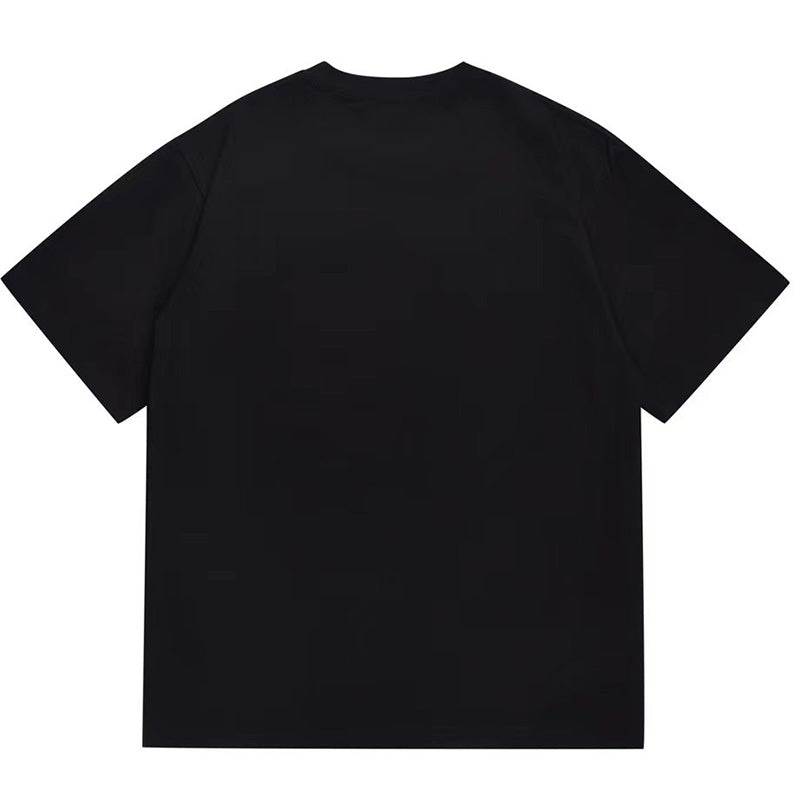 BAPE Splash Paint Ape Head Men's T-Shirt - Black