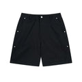 Rhude Black Rivet Cargo Shorts
