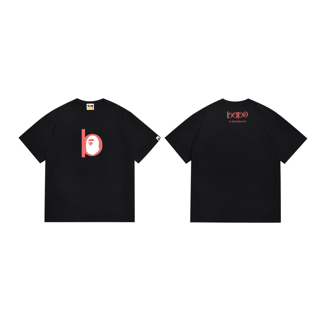 Bape Camo Ape‑Head Graphic Oversized Tee Streetwear Unisex