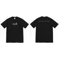 Supreme Oval Rose Logo Tee – Black