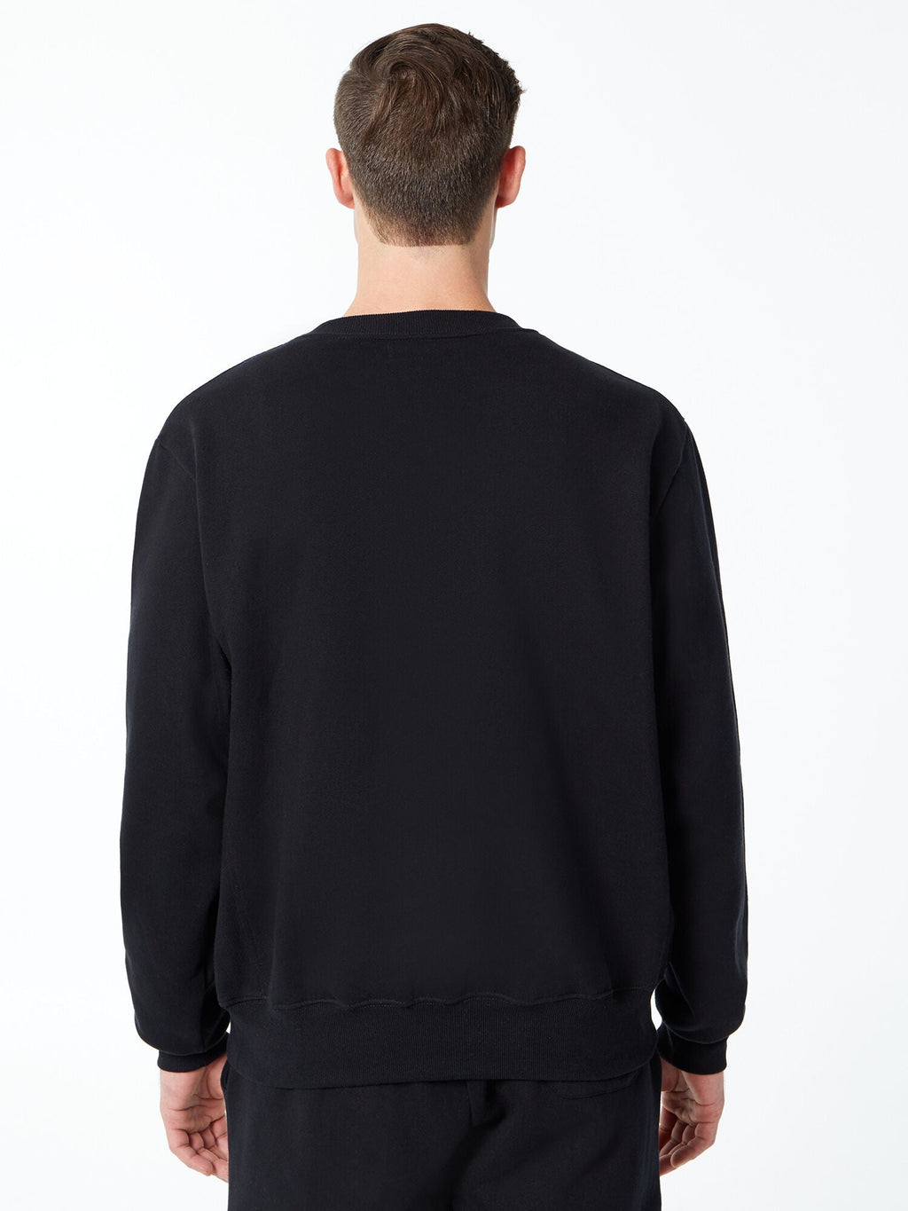 DEREK CREWNECK BLACK DRIP