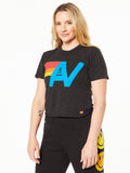 LOGO BOYFRIEND TEE BLACK