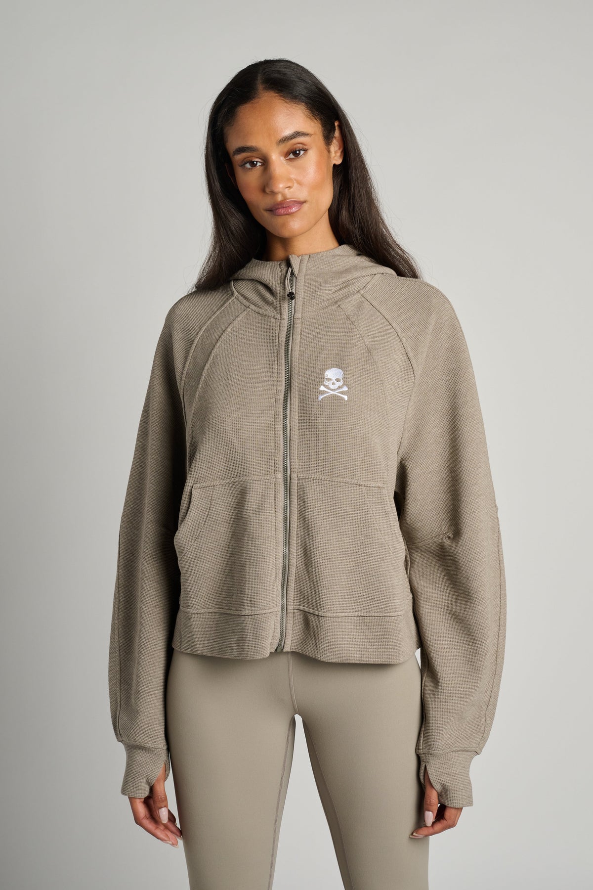 Scuba Oversized Full-Zip Hoodie