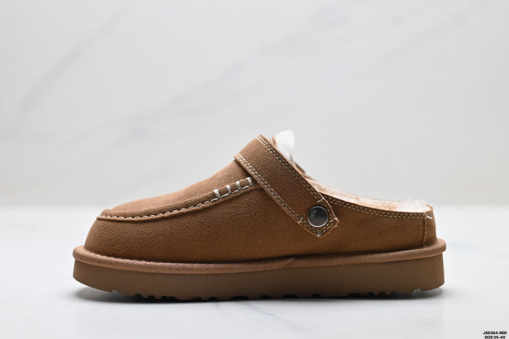 UGG Tazz Shearling Platform Slip-Ons