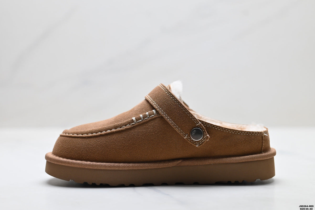UGG Tazz Shearling Platform Slip-Ons