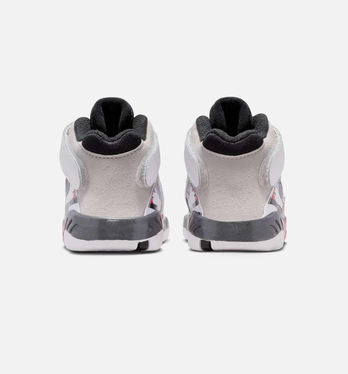Air Jordan 8 Retro "White and True Red" Infant/Toddler Shoe – White/Black/True Red