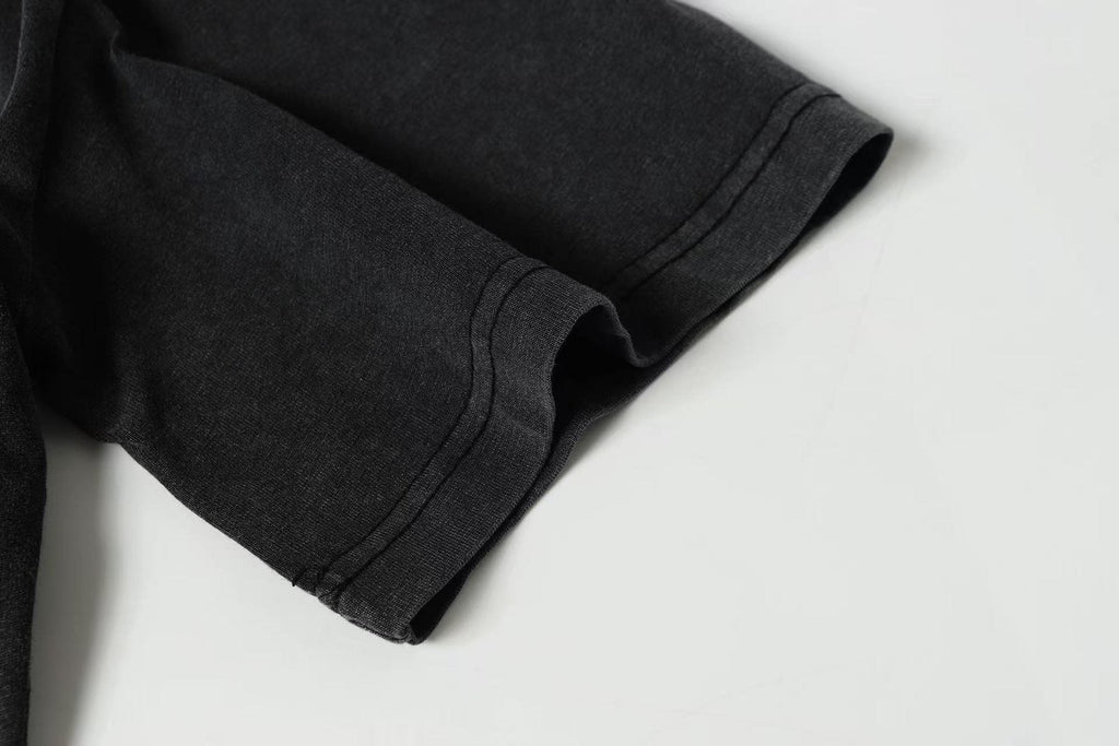 Godspeed Fortis Fortuna Washed Black Graphic T-Shirt