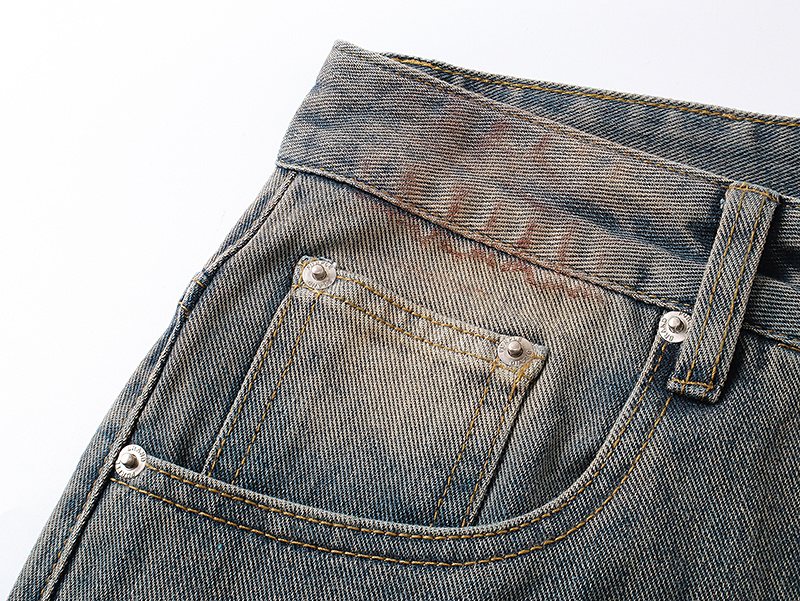 Purple Brand Distressed Blue Jeans