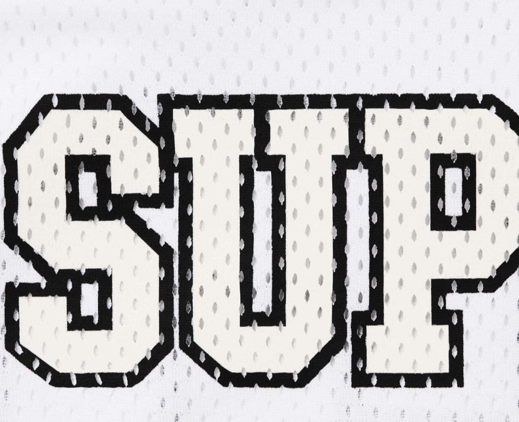 Supreme Bone Sleeve Number Football Jersey T-Shirt