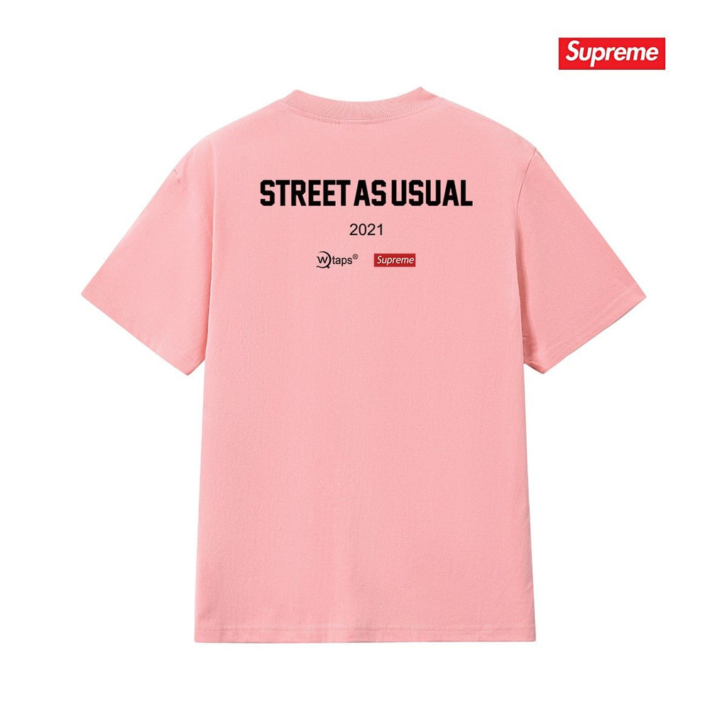 Supreme SIC'EM Street As Usual Graphic T-Shirt