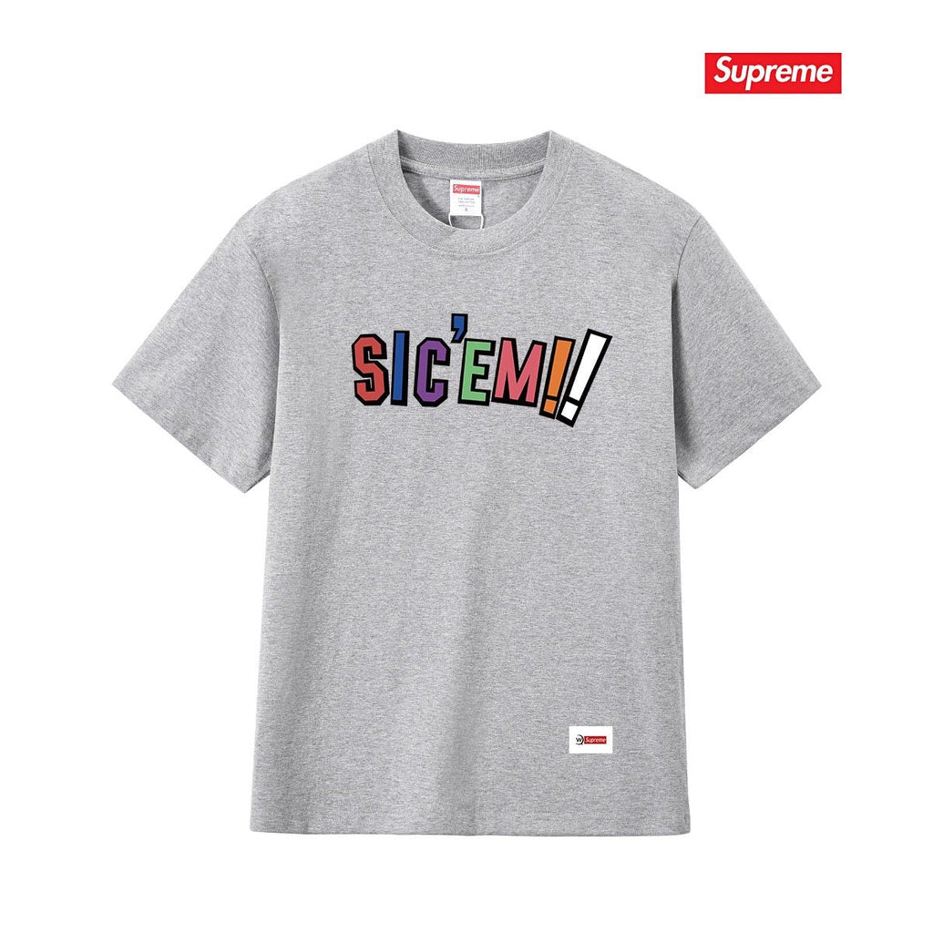 Supreme SIC'EM Street As Usual Graphic T-Shirt