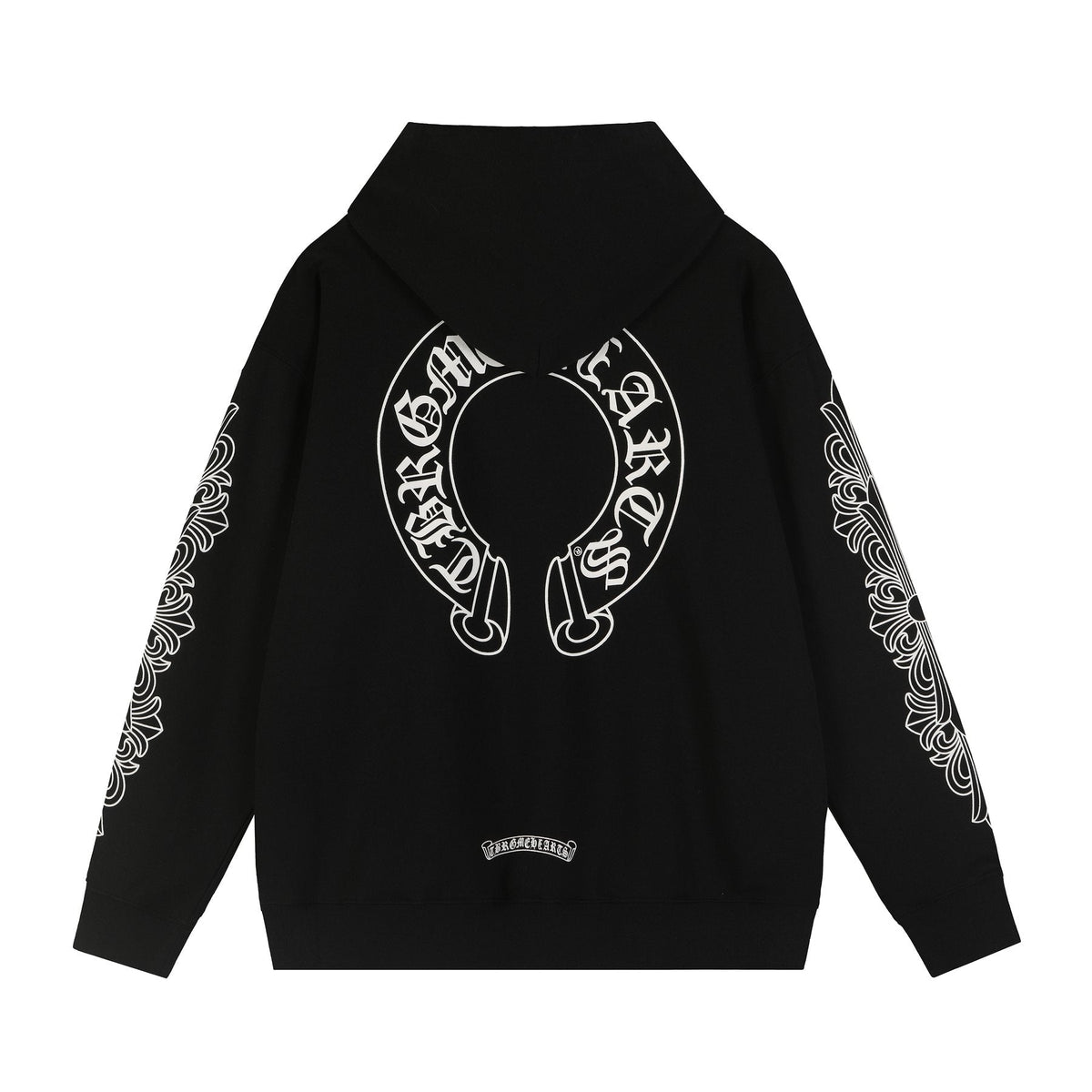 Chrome Hearts Horseshoe Graphic Pullover Hoodie