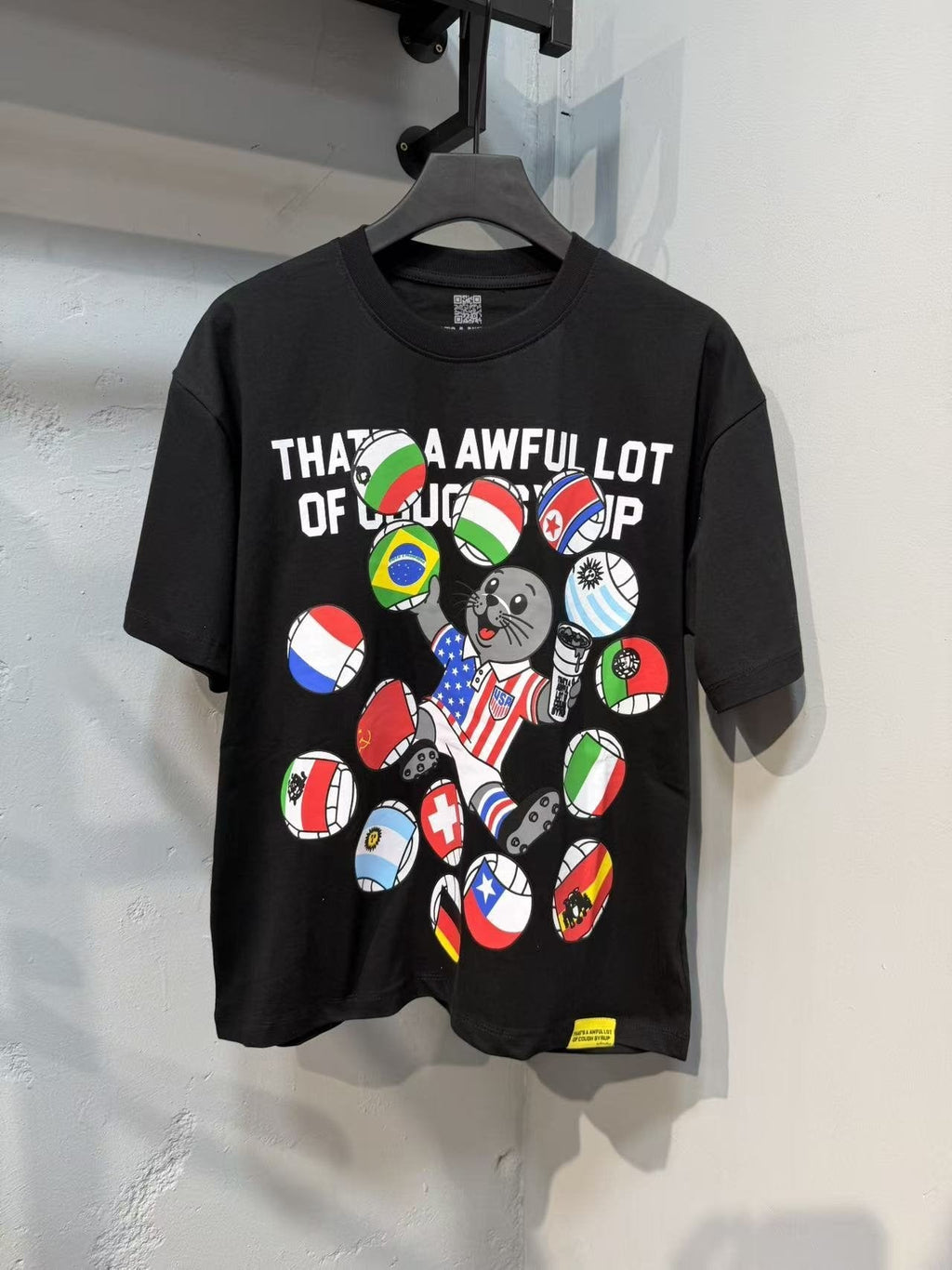 THAT'S A AWFUL LOT OF COUGH SYRUP Bear Graphic T-Shirt