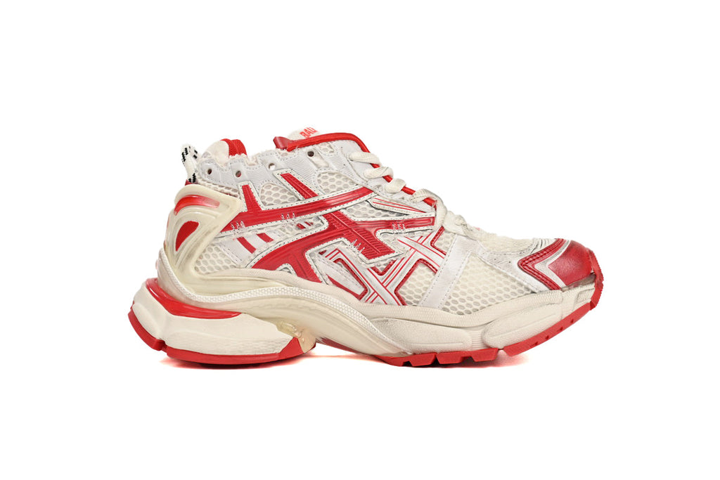 Balenciaga Runner Sneaker White Red 677403 W3RB2 9060