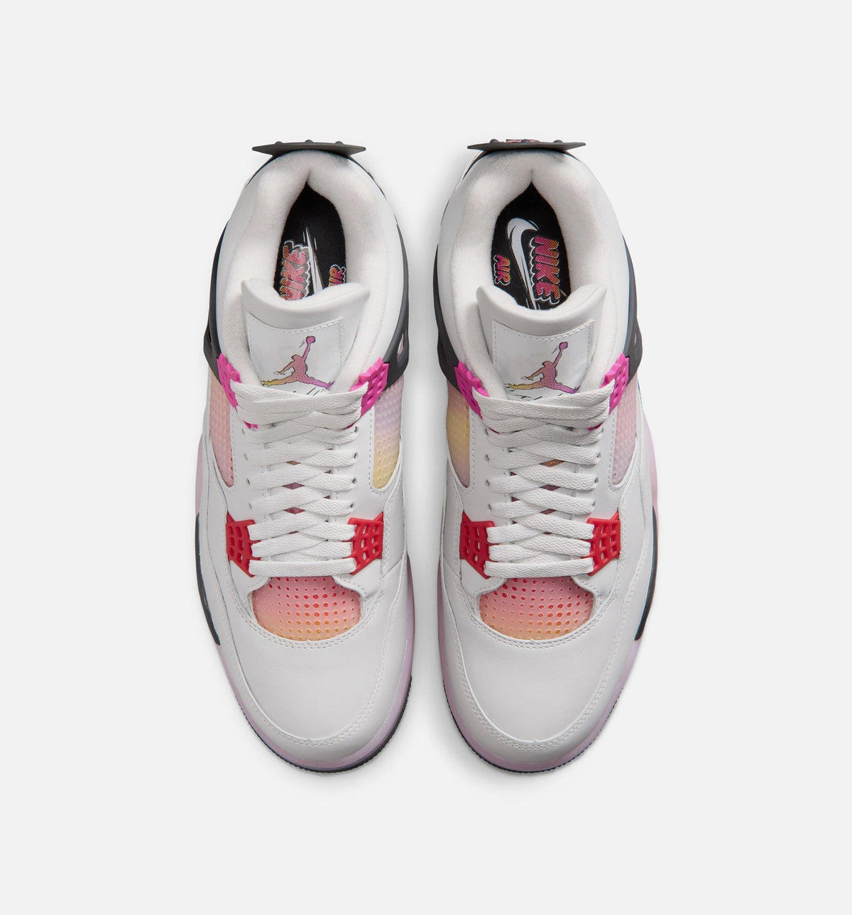 Air Jordan 4 Retro "Comic" Men's Shoe – Off White/Fire Pink/Anthracite