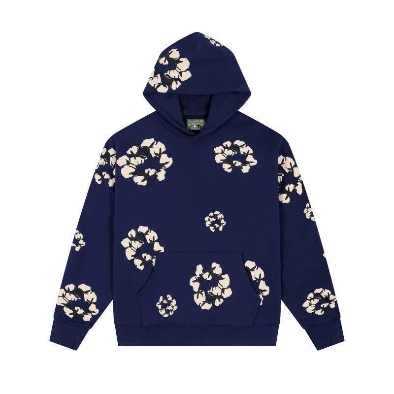 Denim Tears x CPFM Cactus Tears Wreath Hoodie Purple