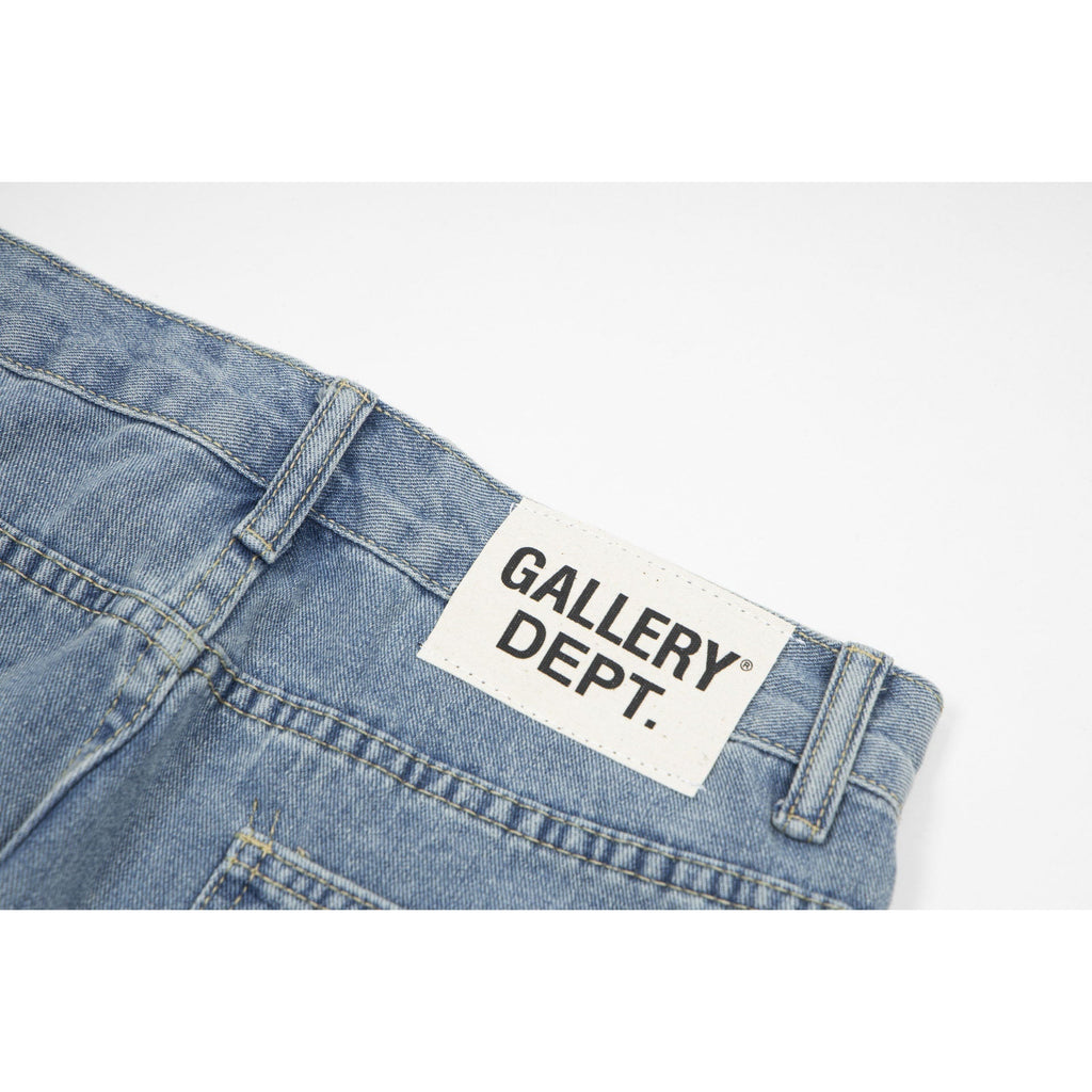 Gallery Dept Jeans Washed Ripped Rough Jeans Flared Trousers
