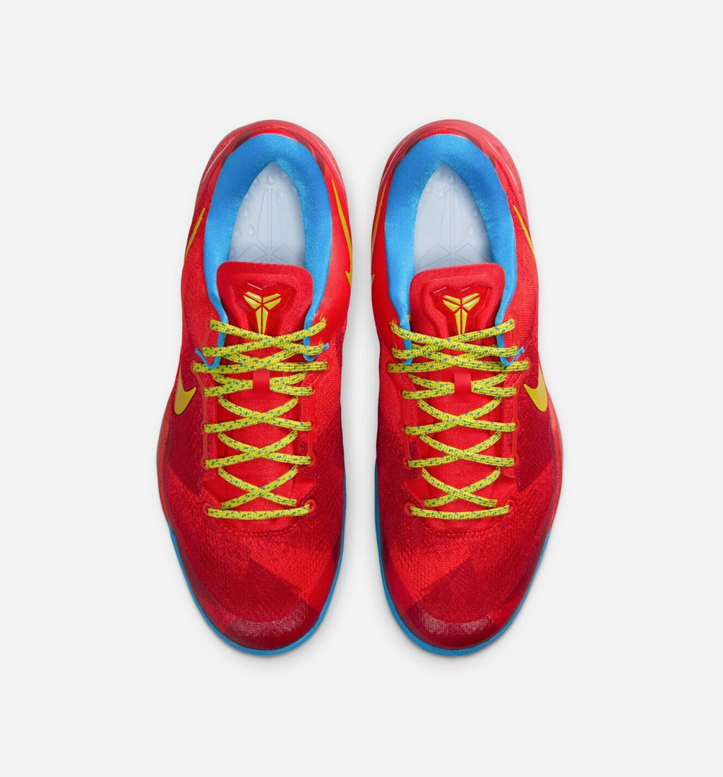 Kobe VIII Protro Year Of The Horse Men's Lifestyle Shoes - Light Crimson/Bright Blue/Vivid Citron