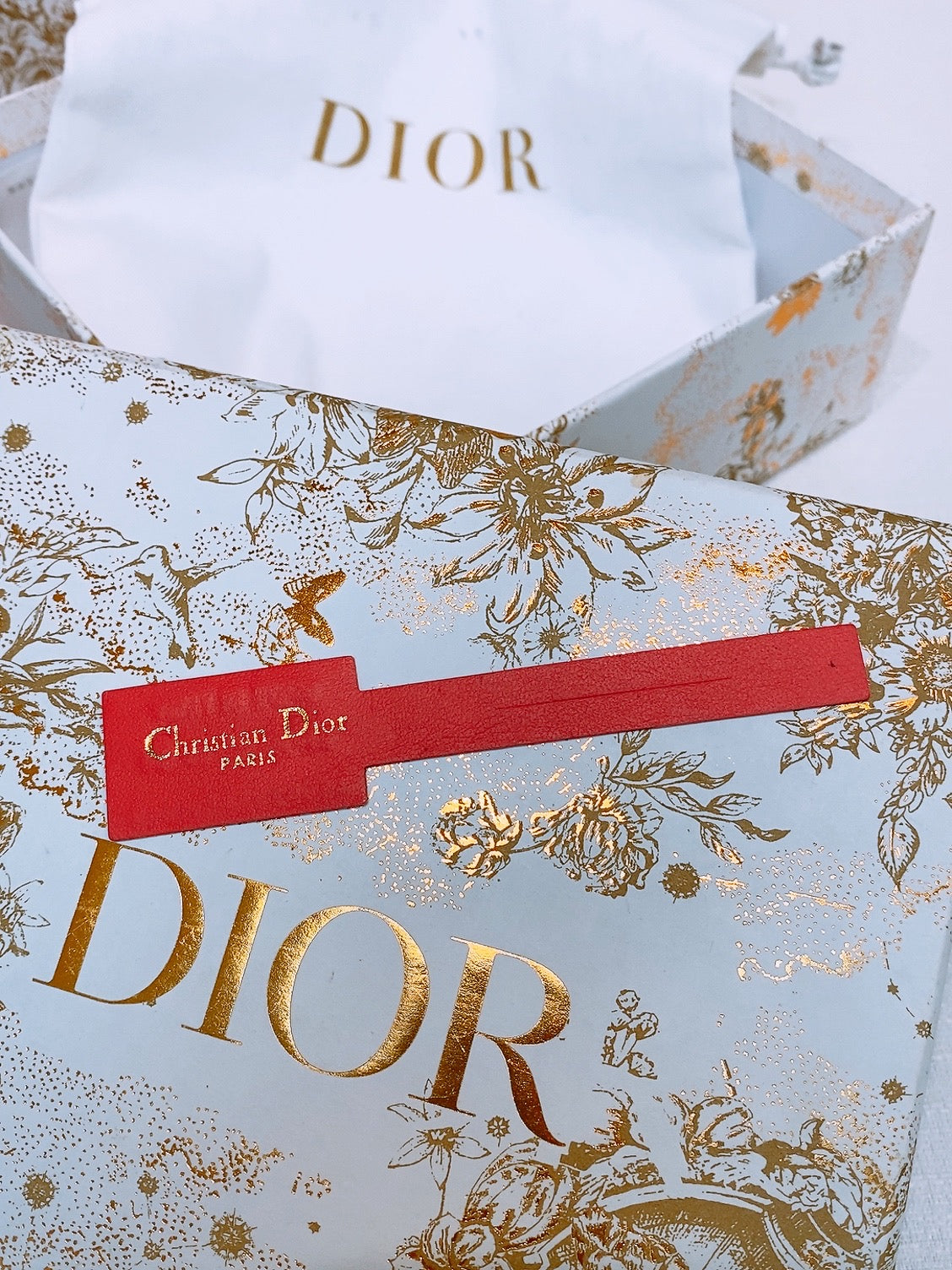 DIOR 25S BELT 20 MM IN RED CALFSKIN 572901