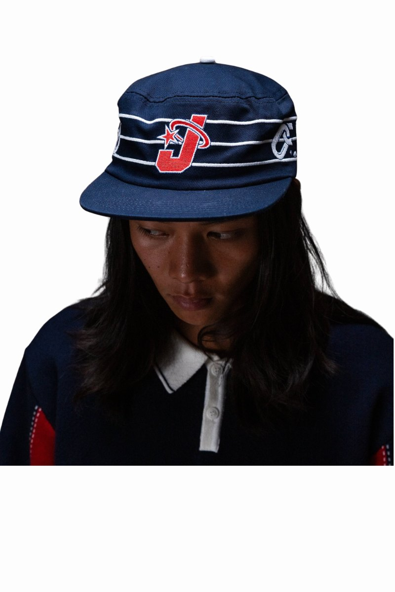 JACKER B.P JSTAR PILLBOX CAP Navy