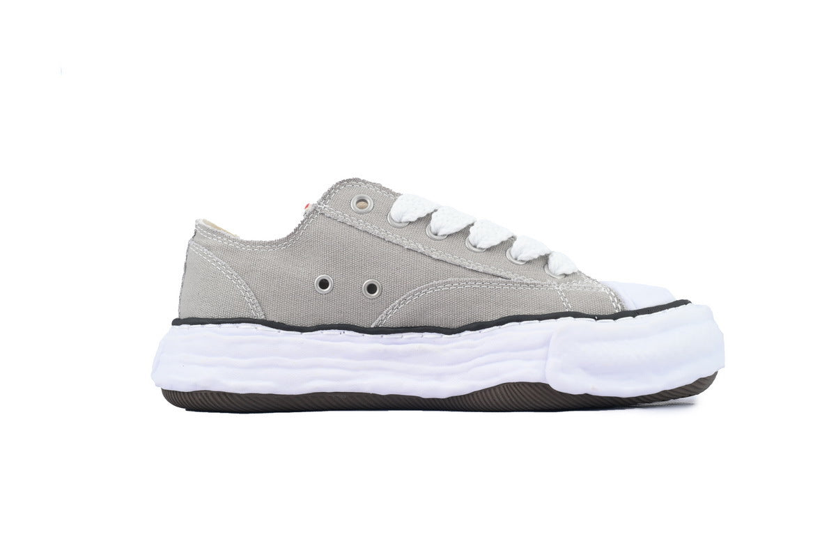 Maison Mihara Yasuhiro Peterson 23 OG Sole Canvas Low White Light Brown NO.806 A11FW702
