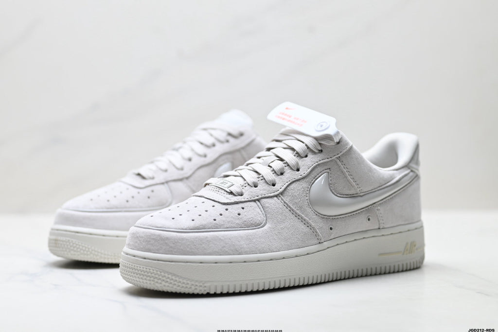 Nike Air Force 1 Low Triple White Unisex Sneakers Style 10