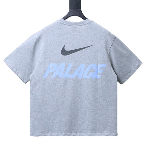 Palace x Nike Font Swoosh T-shirt Gray