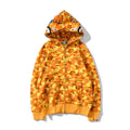 Bape Abc Camo Shark Full-zip Hoodie