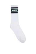 OBEY COOPER SOCKS II White / Eden Green