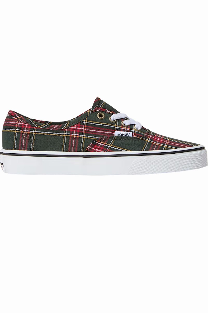 VANS AUTHENTIC TARTAN Red Green