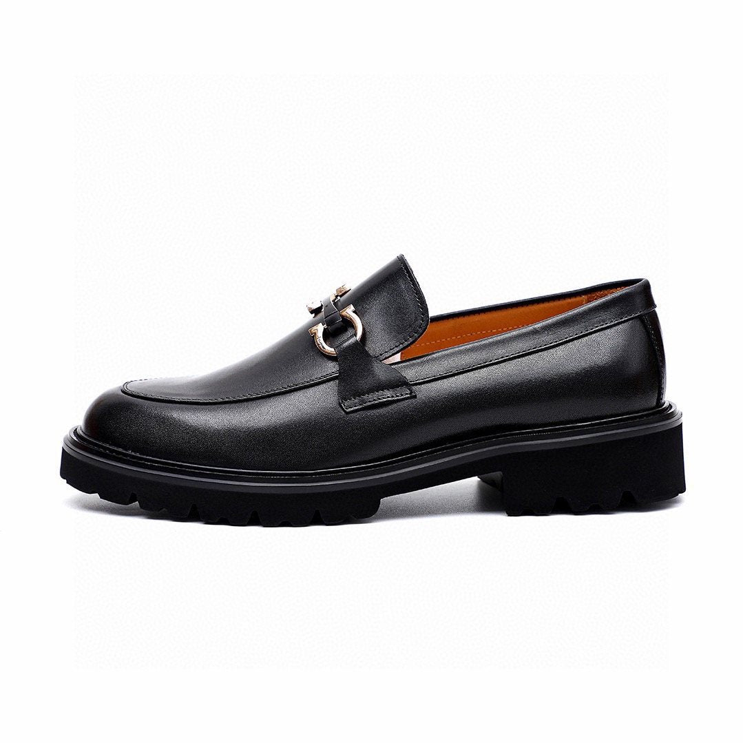 Salvatore Ferragamo Men's Black Bit Loafers