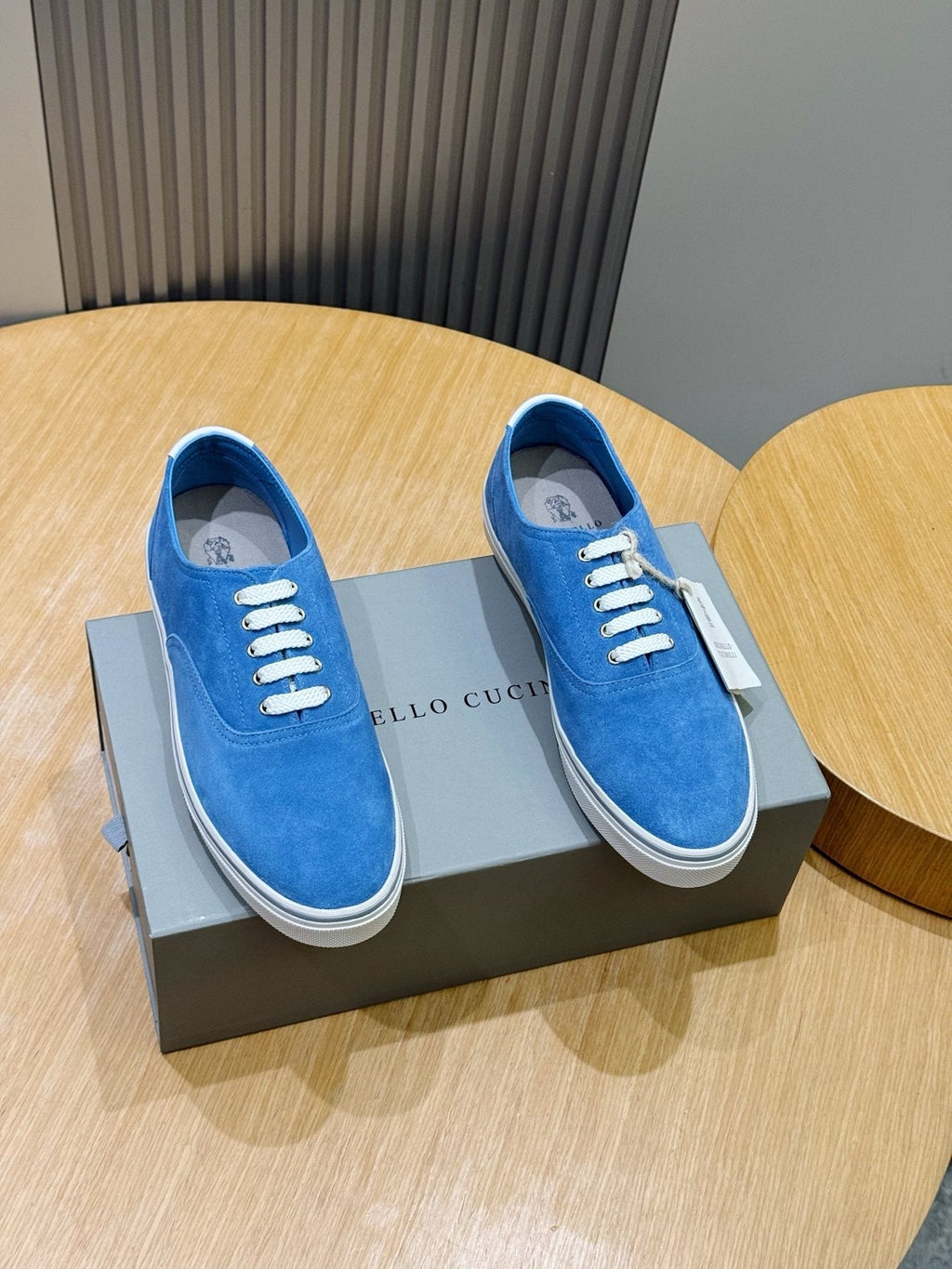 Brunello Cucinelli Suede Low-Top Sneakers