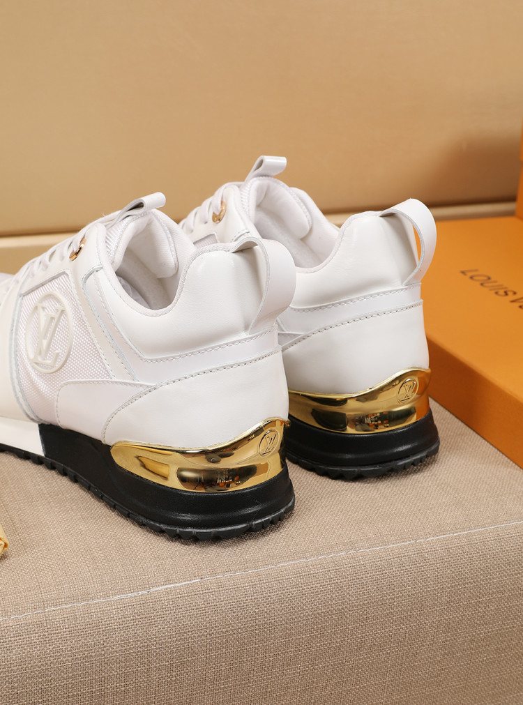 Louis Vuitton White Low-Top Sneakers