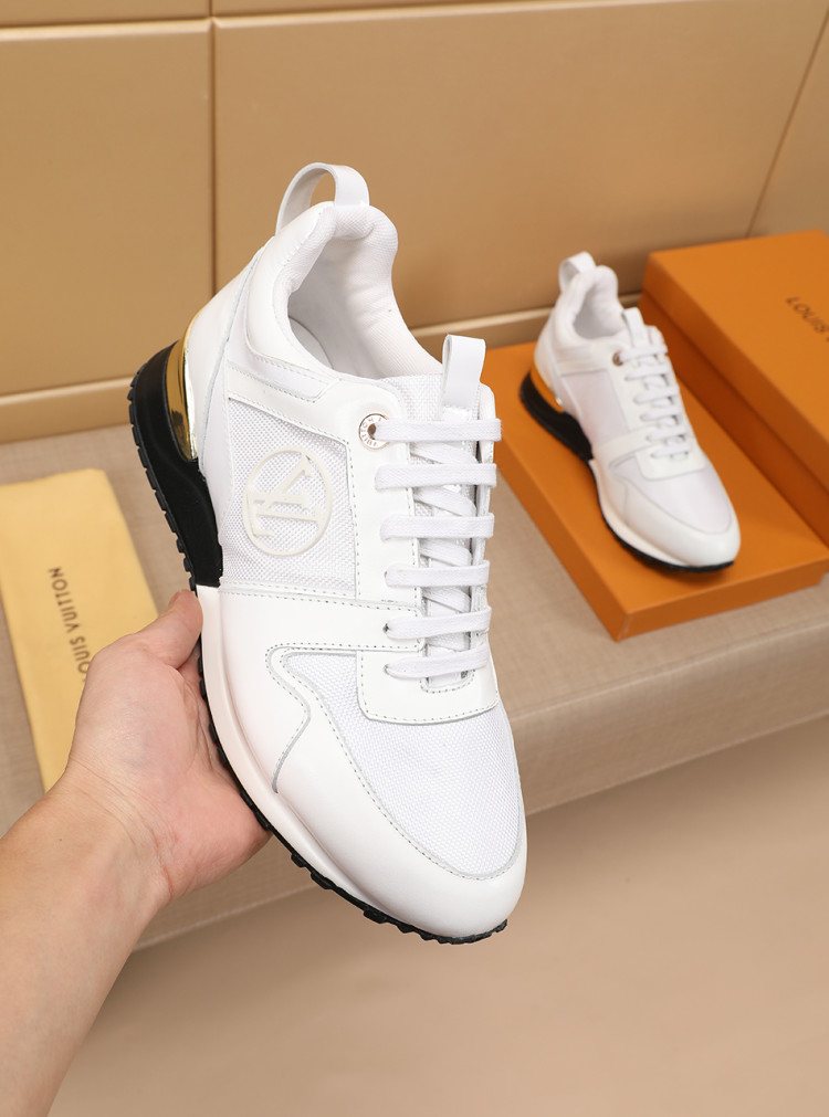 Louis Vuitton White Low-Top Sneakers