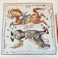 Hermès Equestrian Silk Scarf
