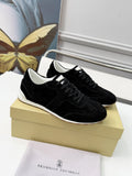 Brunello Cucinelli Paneled Low-Top Sneakers