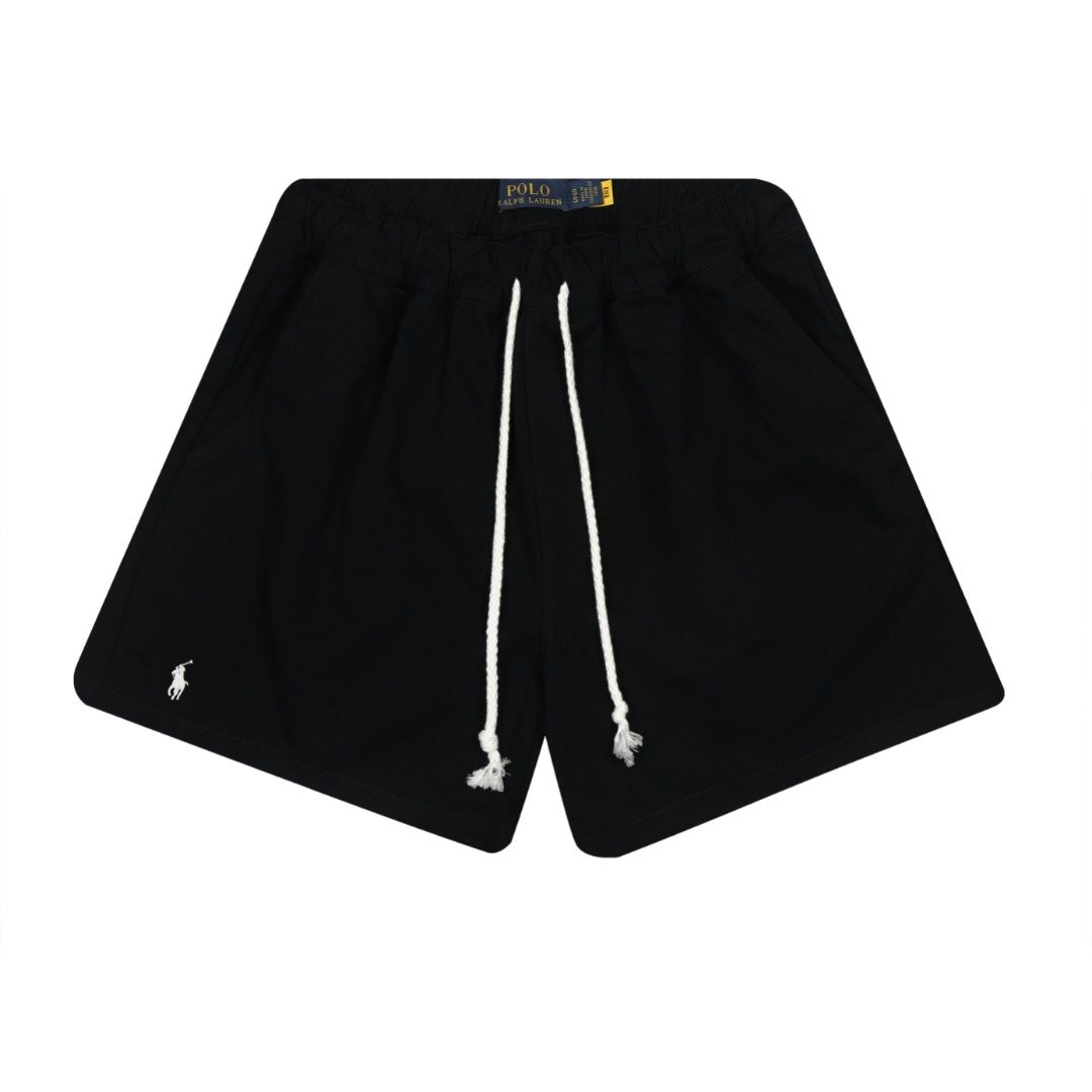 Ralph Lauren Washed Cotton Drawstring Shorts