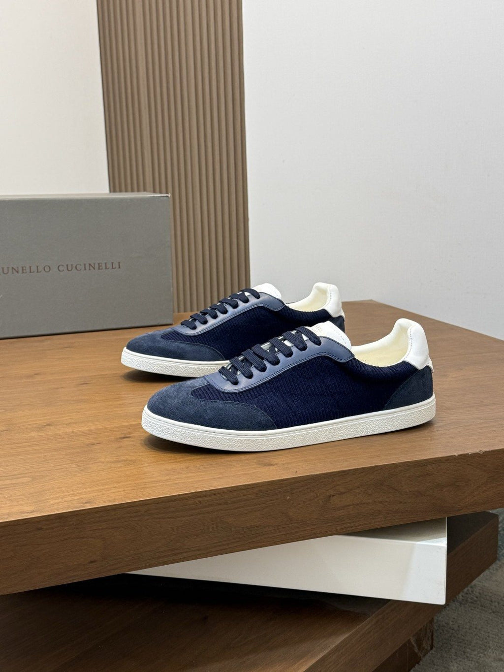 Brunello Cucinelli Men's Low-Top Suede Sneakers